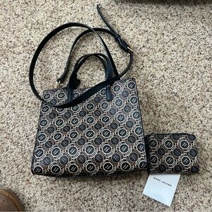 Marc Jacobs Black and Brown Patterned Women's Bag